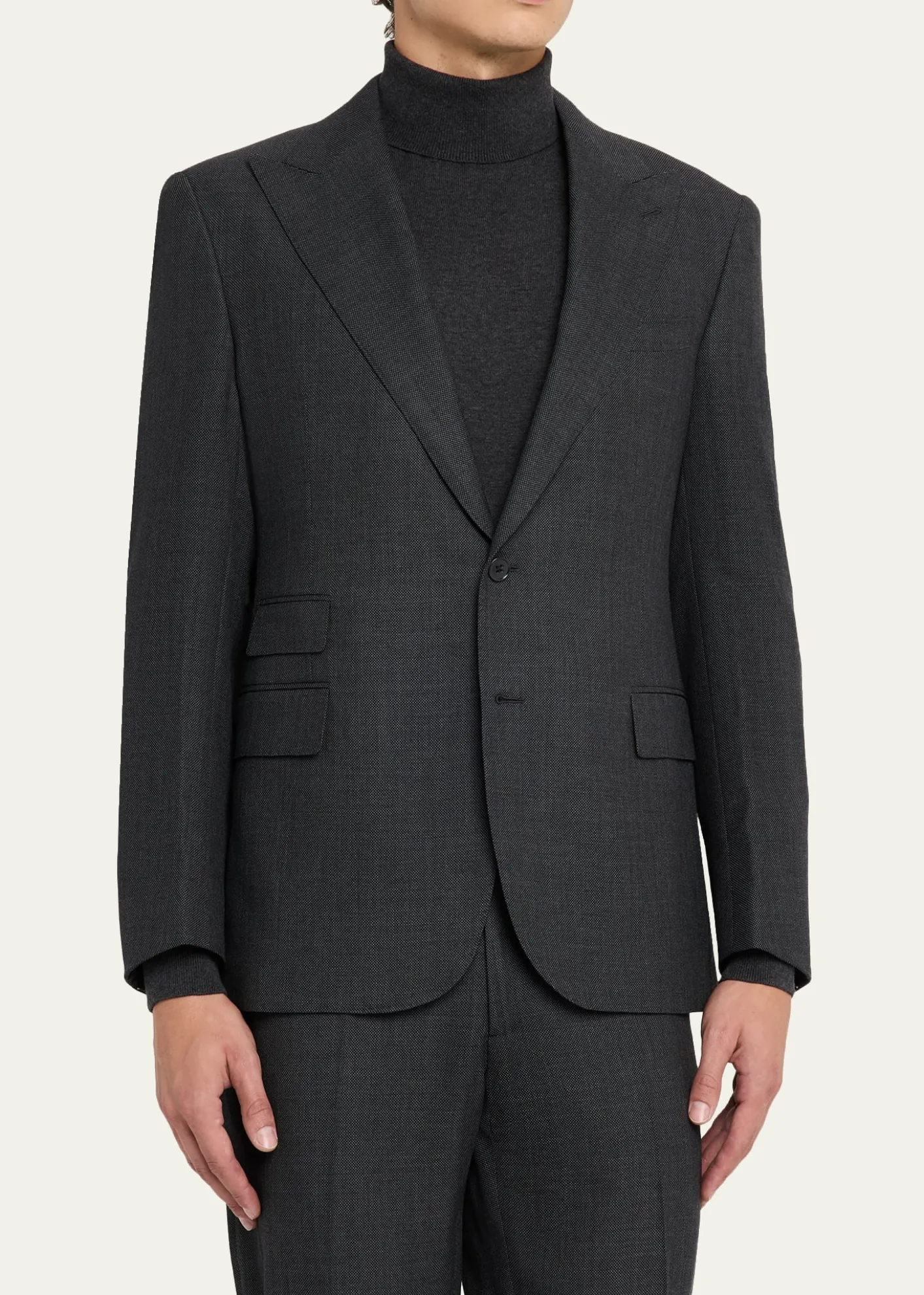 Ralph Lauren Purple LabelGregory Hand-Tailored Birdseye Suit