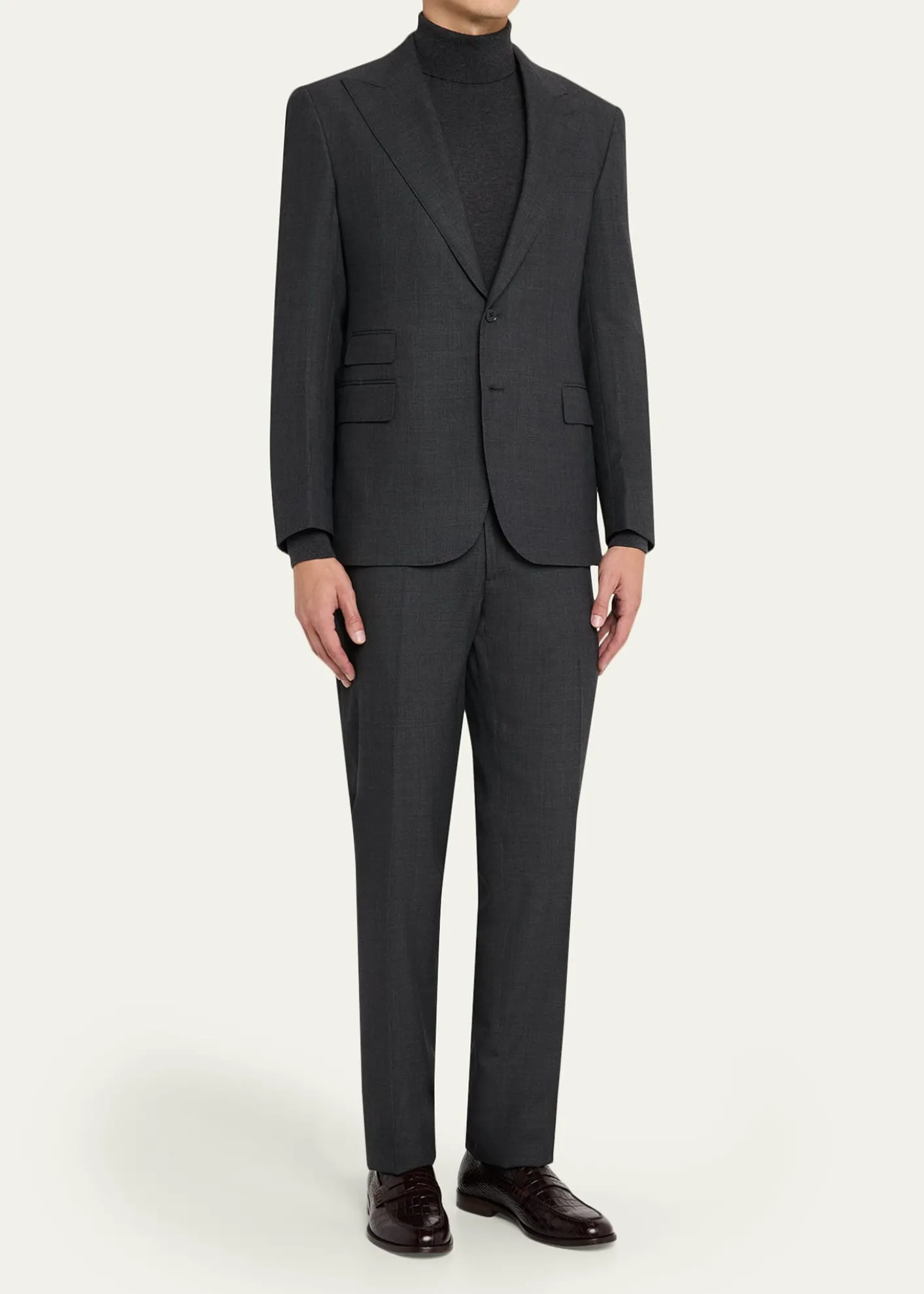 Ralph Lauren Purple LabelGregory Hand-Tailored Birdseye Suit