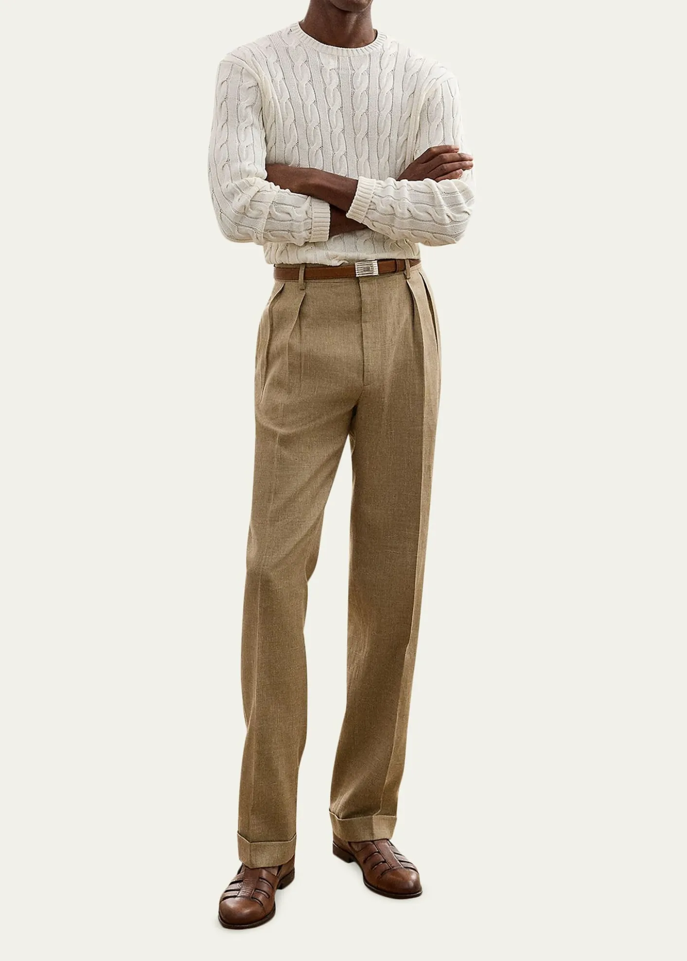 Ralph Lauren Purple LabelGlenn Hand-Tailored Suit Trouser