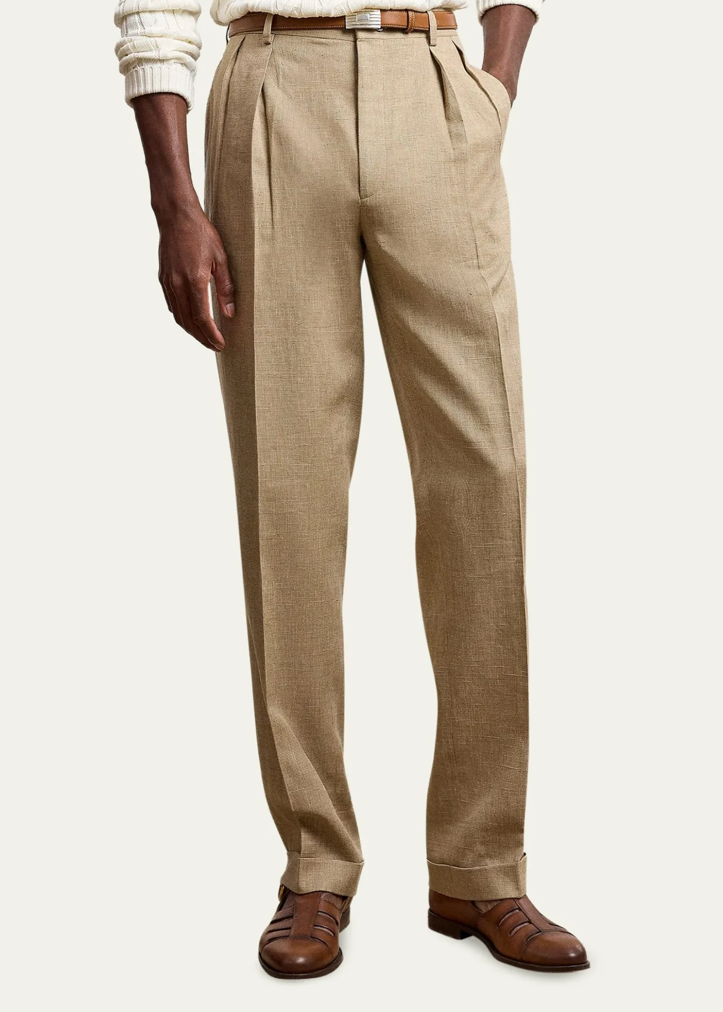 Ralph Lauren Purple LabelGlenn Hand-Tailored Suit Trouser