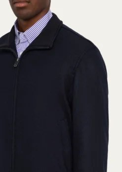 Ralph Lauren Purple LabelFelton Cashmere Bomber Jacket