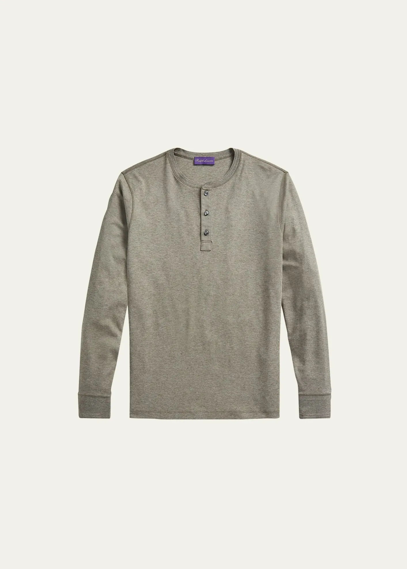 Ralph Lauren Purple LabelMen's Long-Sleeve Henley Shirt