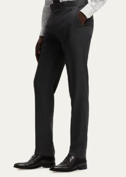 Ralph Lauren Purple LabelKent Hand-Tailored Wool Birdseye Suit