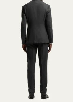Ralph Lauren Purple LabelKent Hand-Tailored Wool Birdseye Suit