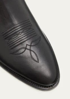 Ralph Lauren Purple LabelLeather Chelsea Western Boot