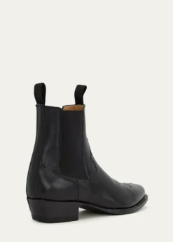 Ralph Lauren Purple LabelLeather Chelsea Western Boot