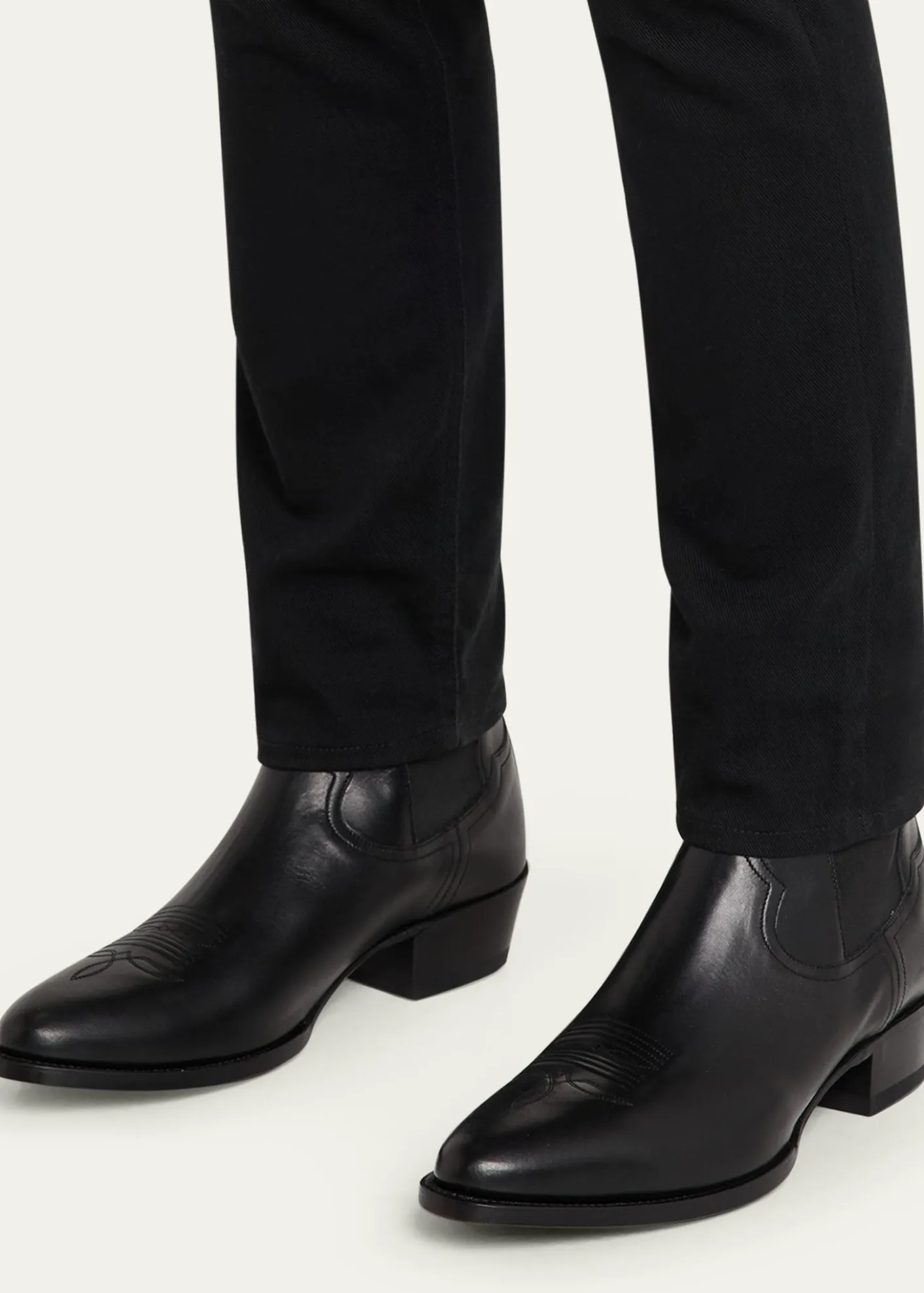 Ralph Lauren Purple LabelLeather Chelsea Western Boot