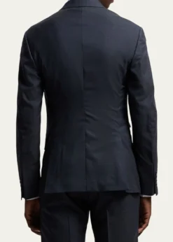 Ralph Lauren Purple LabelKent Hand-Tailored Glen Plaid Wool Suit