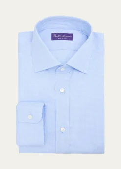 Ralph Lauren Purple LabelMicro-Houndstooth Shirt