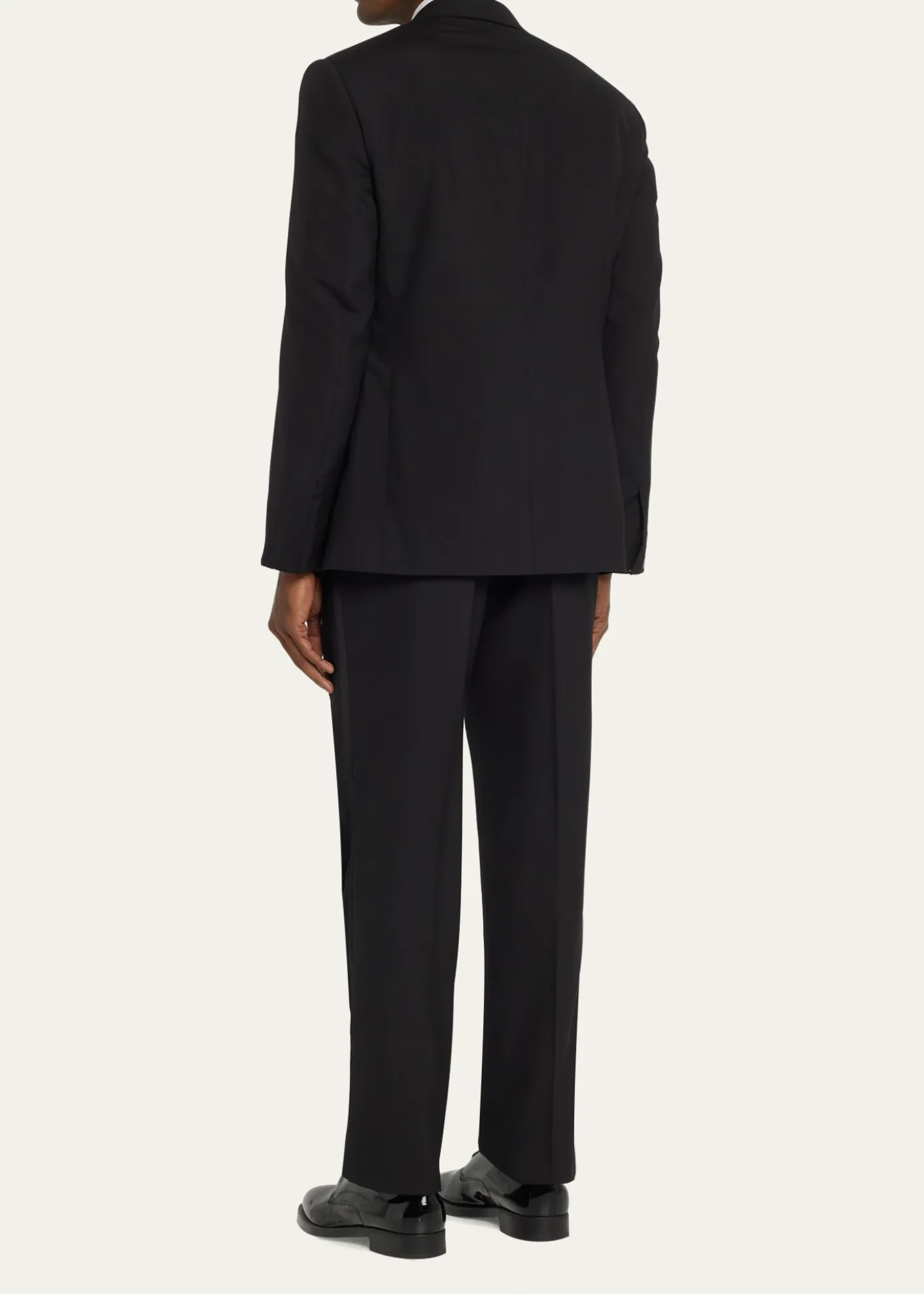 Ralph Lauren Purple LabelGregory Hand-Tailored Wool Peak Tuxedo