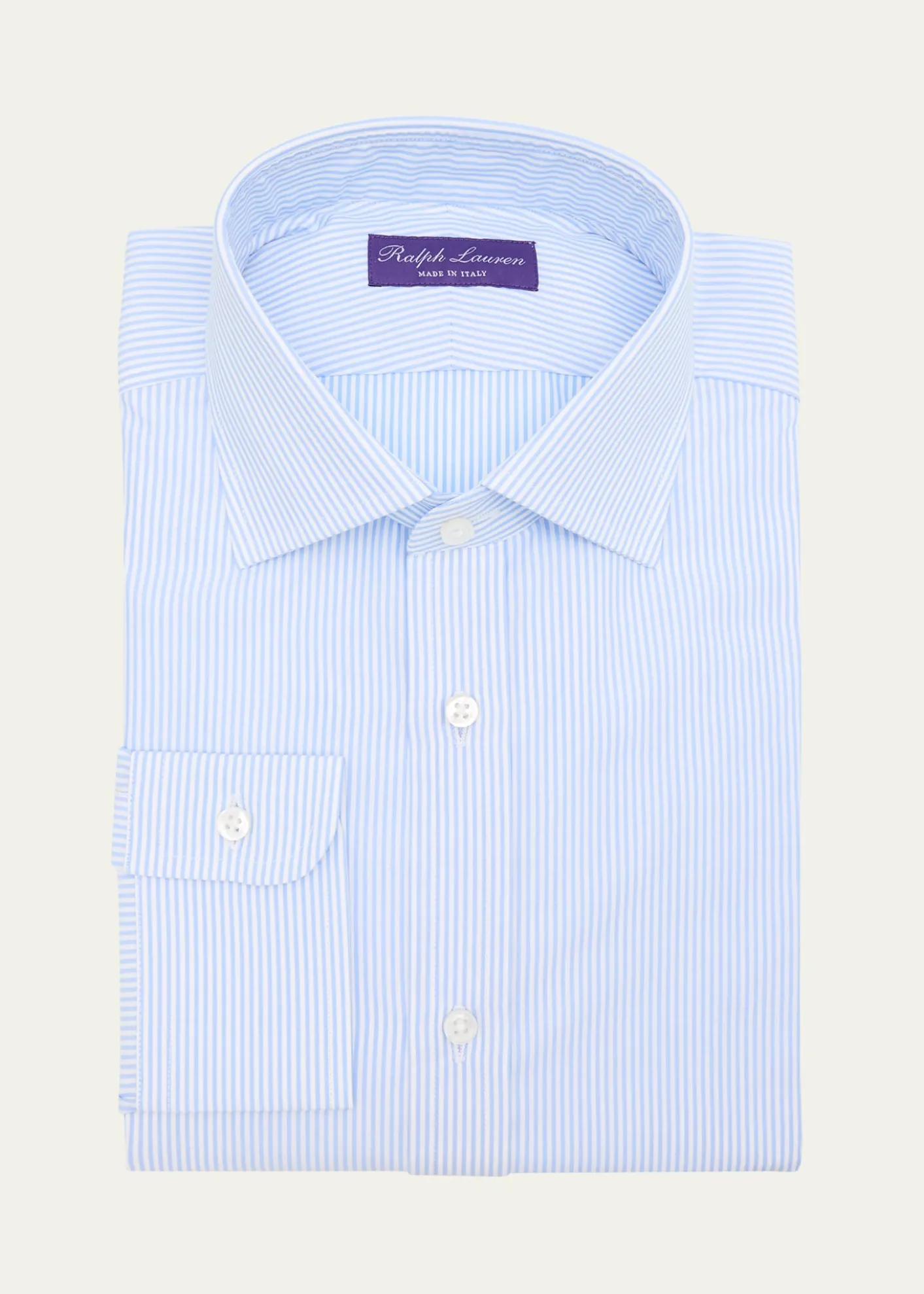 Ralph Lauren Purple LabelMini-Bengal-Stripe Shirt