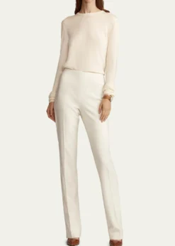 Ralph Lauren CollectionAlandra Wool Crepe Pants