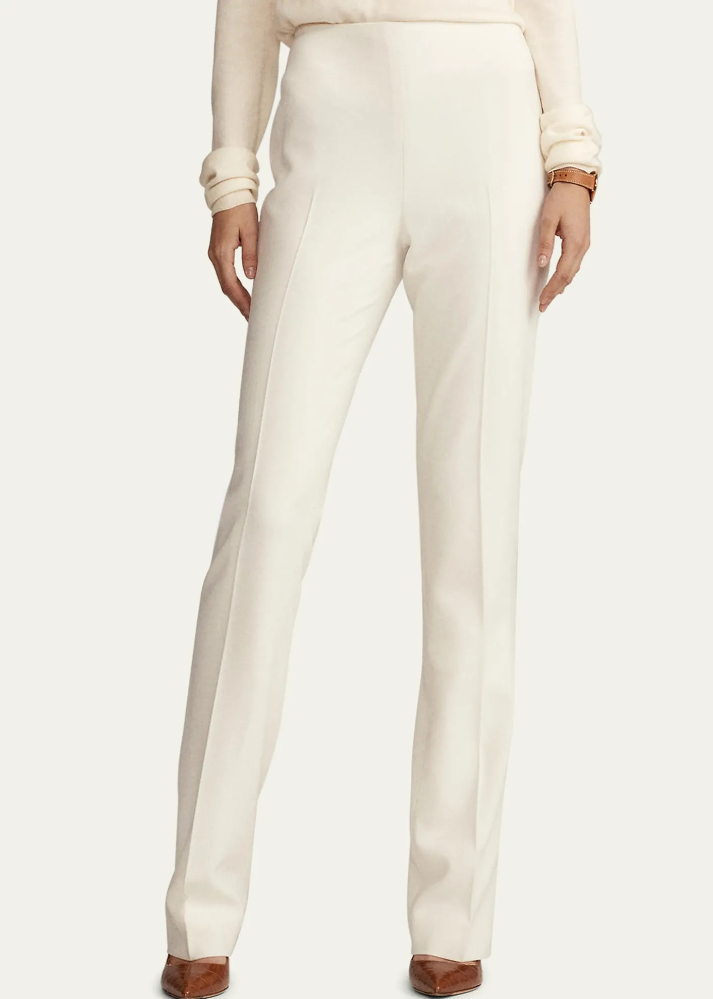 Ralph Lauren CollectionAlandra Wool Crepe Pants