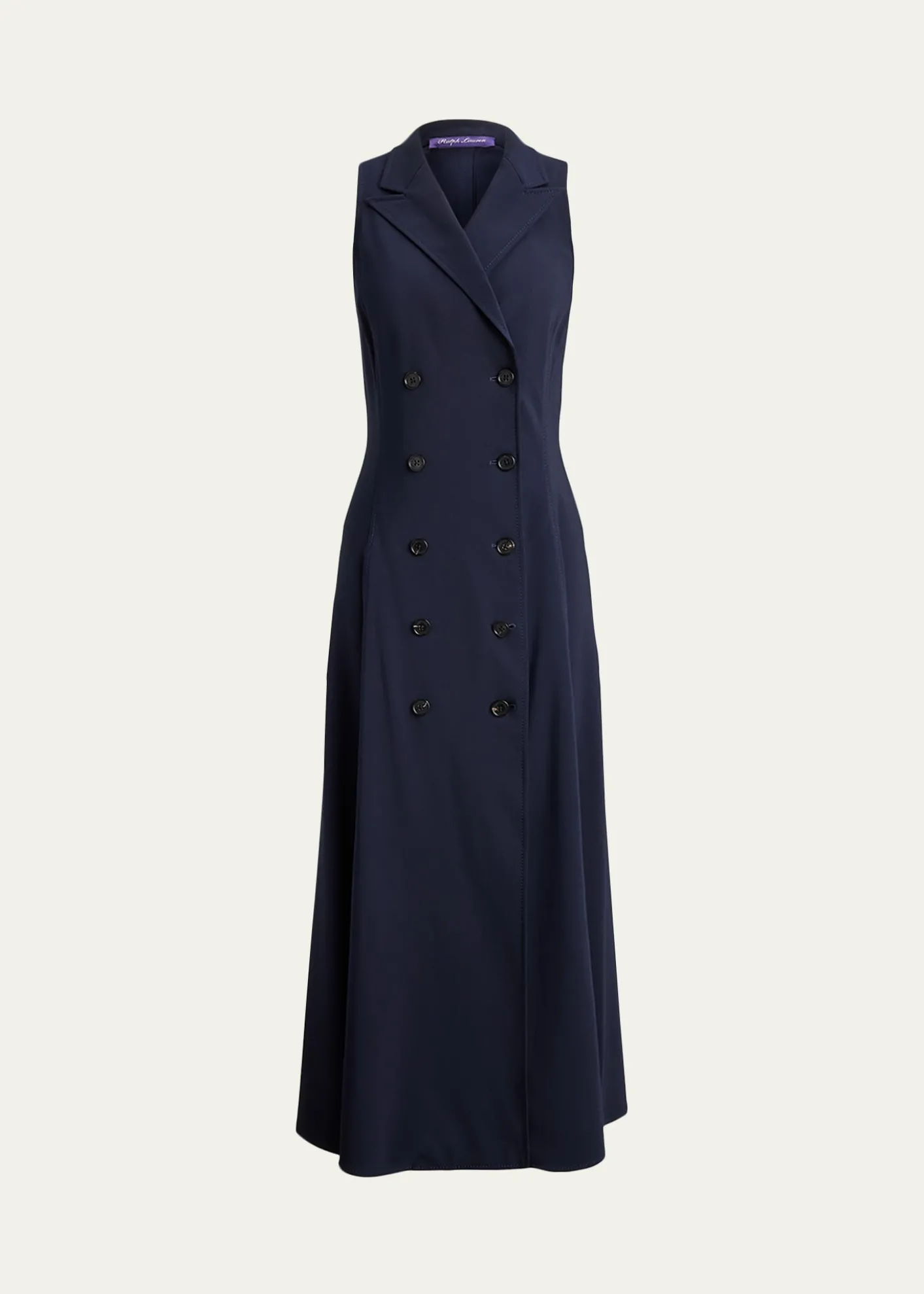 Ralph Lauren CollectionAlecia Cotton-Blend Day Dress