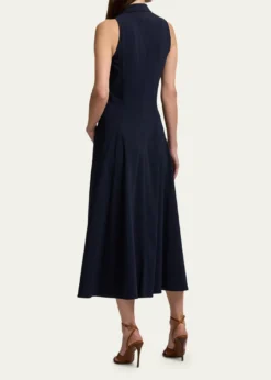 Ralph Lauren CollectionAlecia Cotton-Blend Day Dress