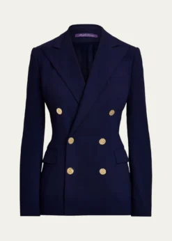 Ralph Lauren CollectionCamden Wool Crepe Jacket