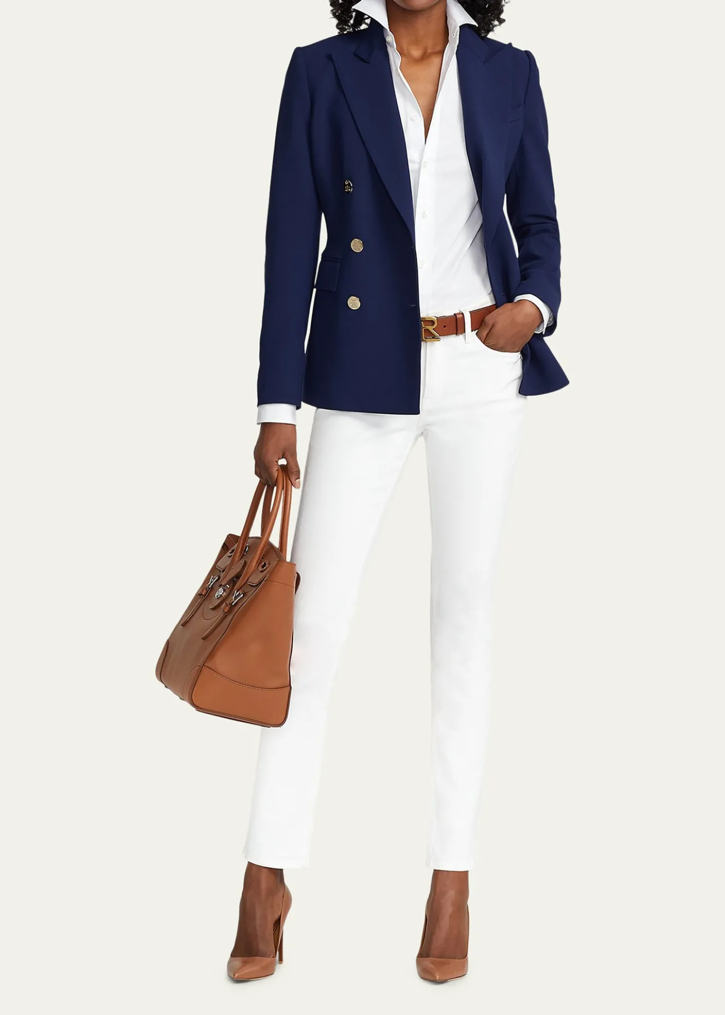 Ralph Lauren CollectionCamden Wool Crepe Jacket