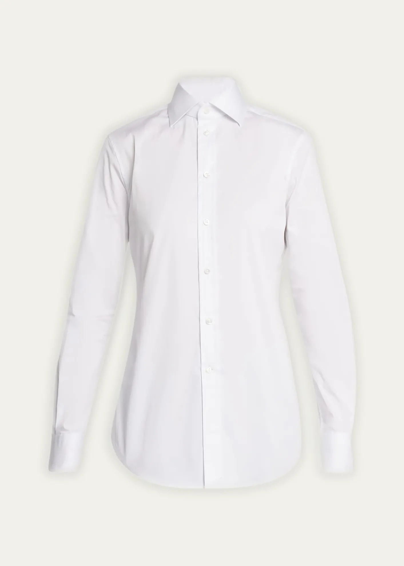 Ralph Lauren CollectionCharmain Slim-Fit Stretch Poplin Shirt