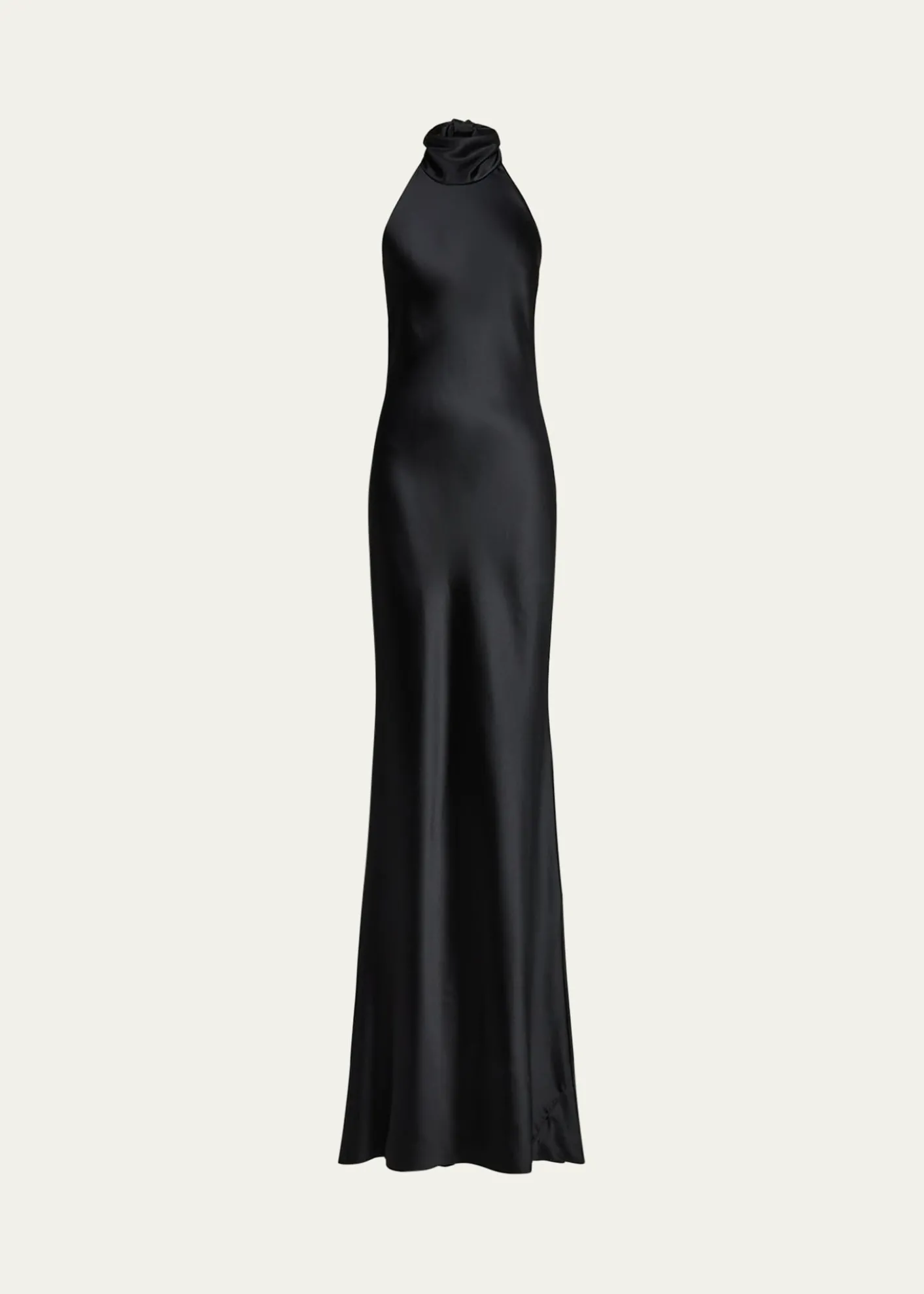 Ralph Lauren CollectionChilton Stretch Satin Evening Dress