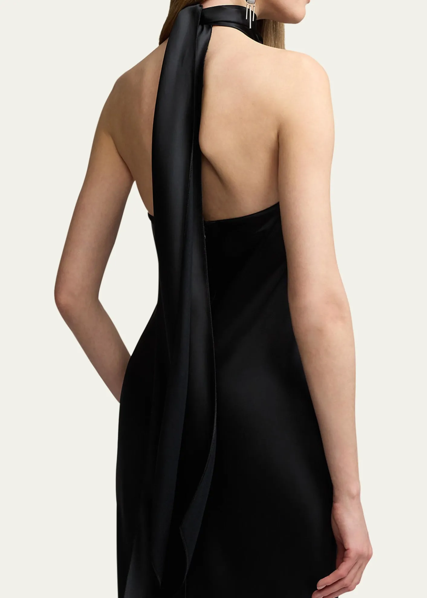 Ralph Lauren CollectionChilton Stretch Satin Evening Dress