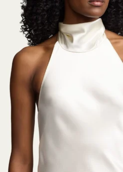 Ralph Lauren CollectionChilton Stretch Satin Evening Dress