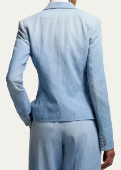 Ralph Lauren CollectionCotton Denim Single-Breasted Jacket