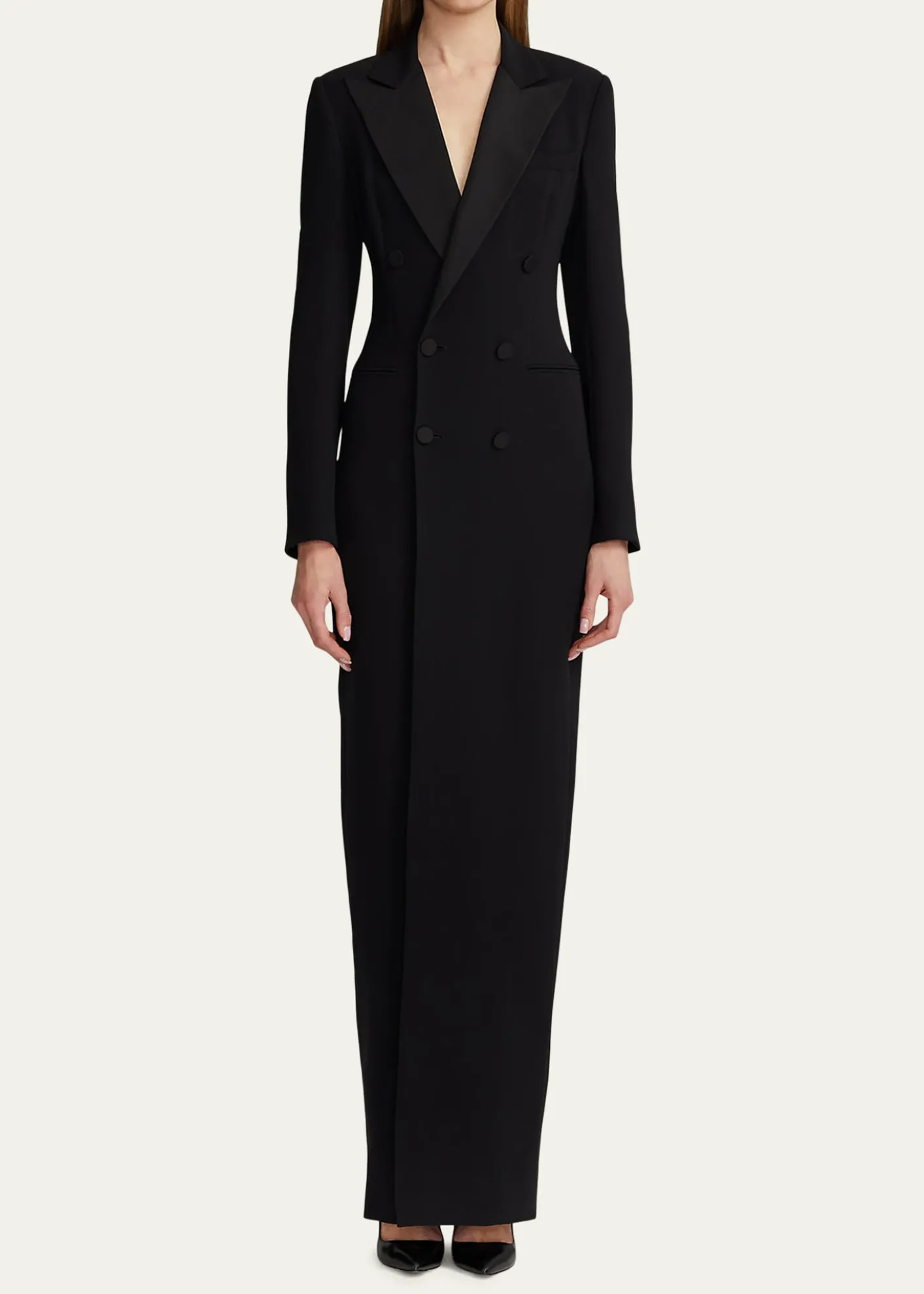 Ralph Lauren CollectionKristian Double-Breasted Evening Dress