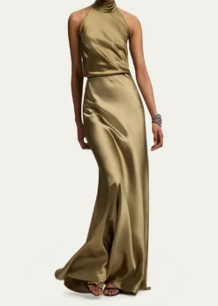 Ralph Lauren CollectionLuxury Satin Sleeveless Top