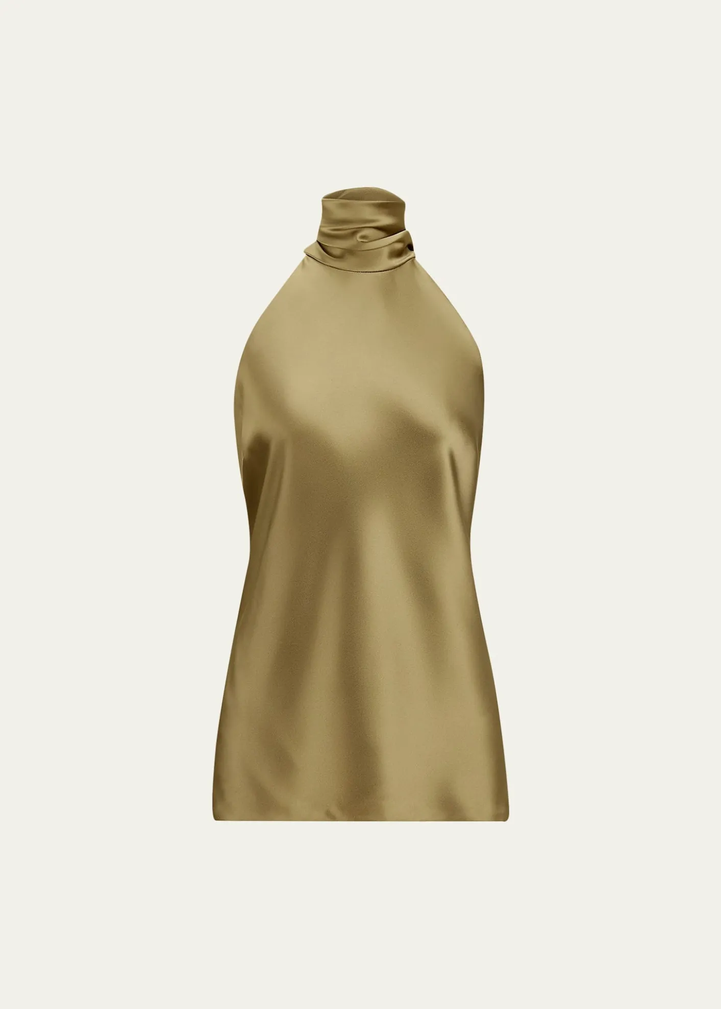 Ralph Lauren CollectionLuxury Satin Sleeveless Top