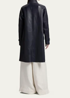 Ralph Lauren CollectionOttis Lambskin Balmacaan Coat