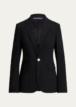 Ralph Lauren CollectionParker Wool Crepe Jacket