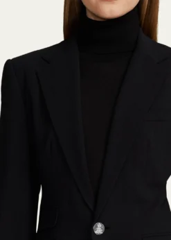 Ralph Lauren CollectionParker Wool Crepe Jacket