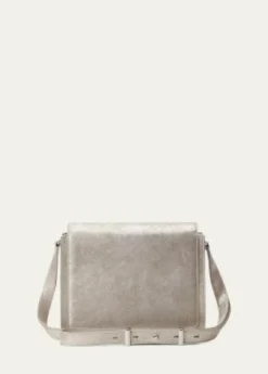 Ralph Lauren CollectionRL 888 Metallic Leather Crossbody Bag