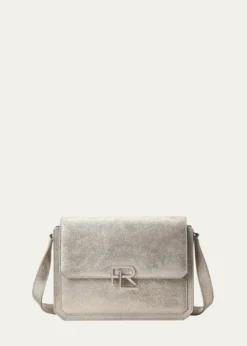 Ralph Lauren CollectionRL 888 Metallic Leather Crossbody Bag