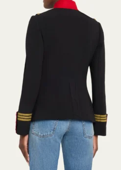 Ralph Lauren CollectionThe Officer's Jacket, Black