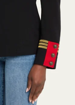 Ralph Lauren CollectionThe Officer's Jacket, Black