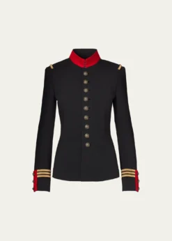 Ralph Lauren CollectionThe Officer's Jacket, Black