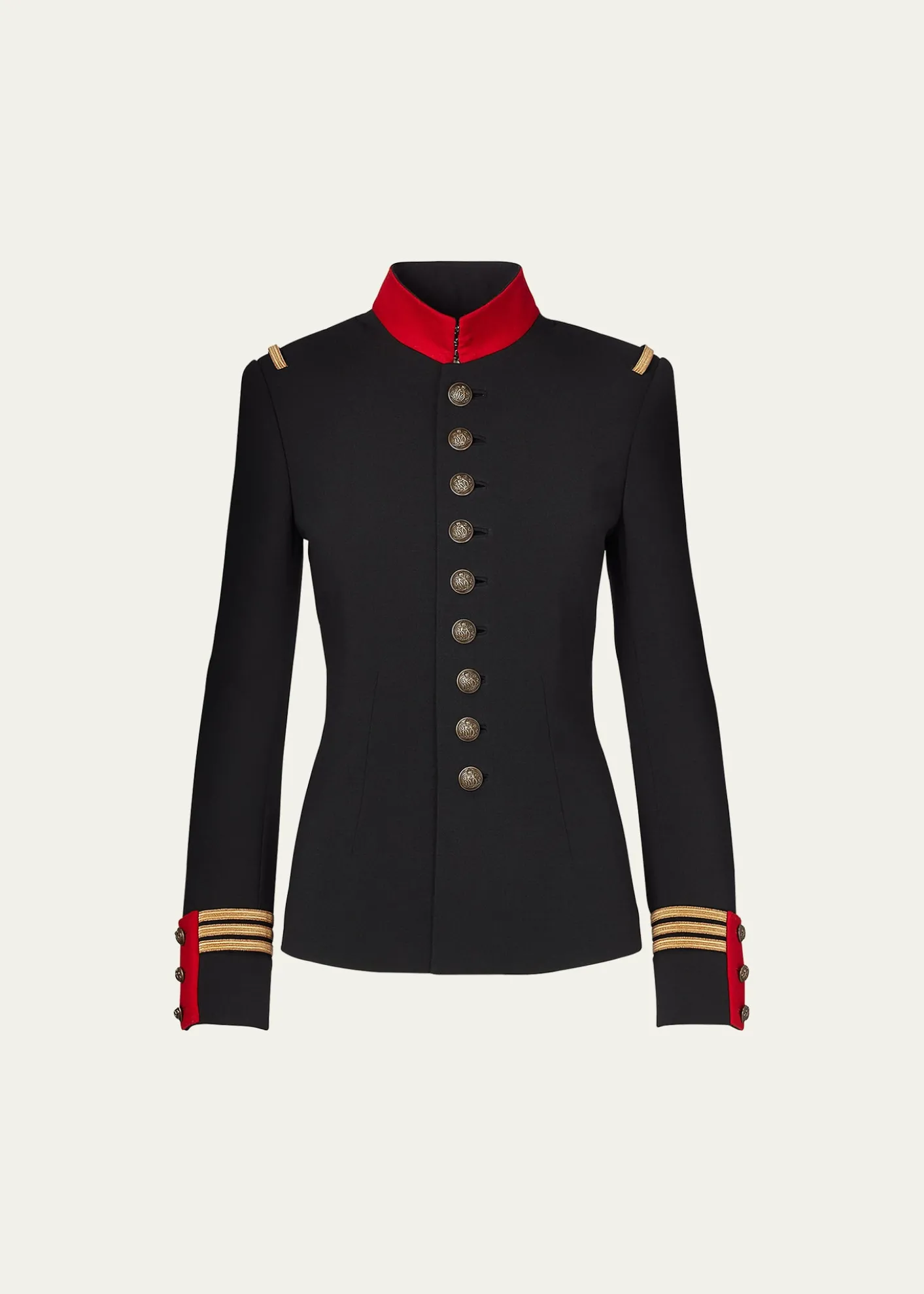 Ralph Lauren CollectionThe Officer's Jacket, Black
