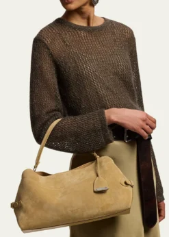 Ralph Lauren CollectionThe Ralph Suede Shoulder Bag
