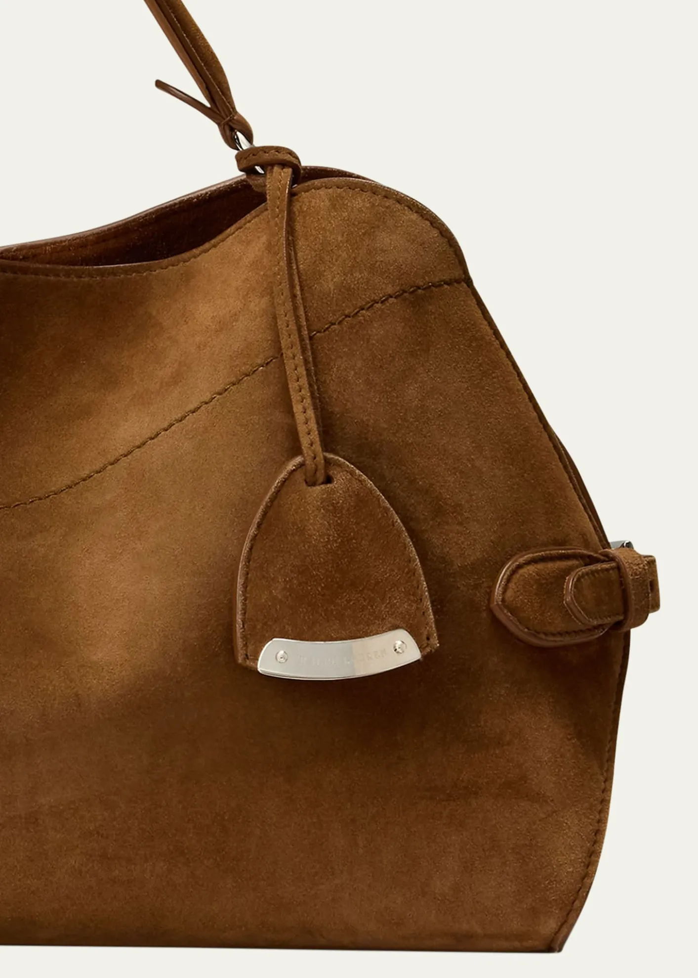 Ralph Lauren CollectionThe Ralph Calf-Suede Shoulder Bag