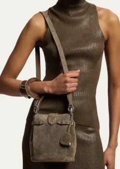 Ralph Lauren CollectionThe Ralph Suede Bucket Bag