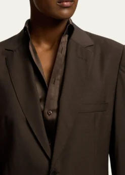 Ralph Lauren CollectionTropical Wool Single-Breasted Blazer