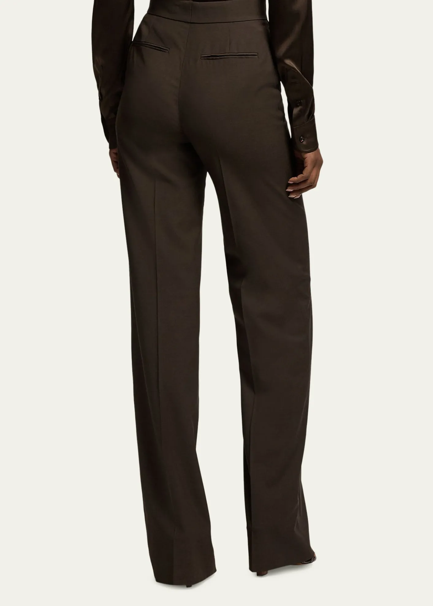 Ralph Lauren CollectionTropical Wool Straight Trousers