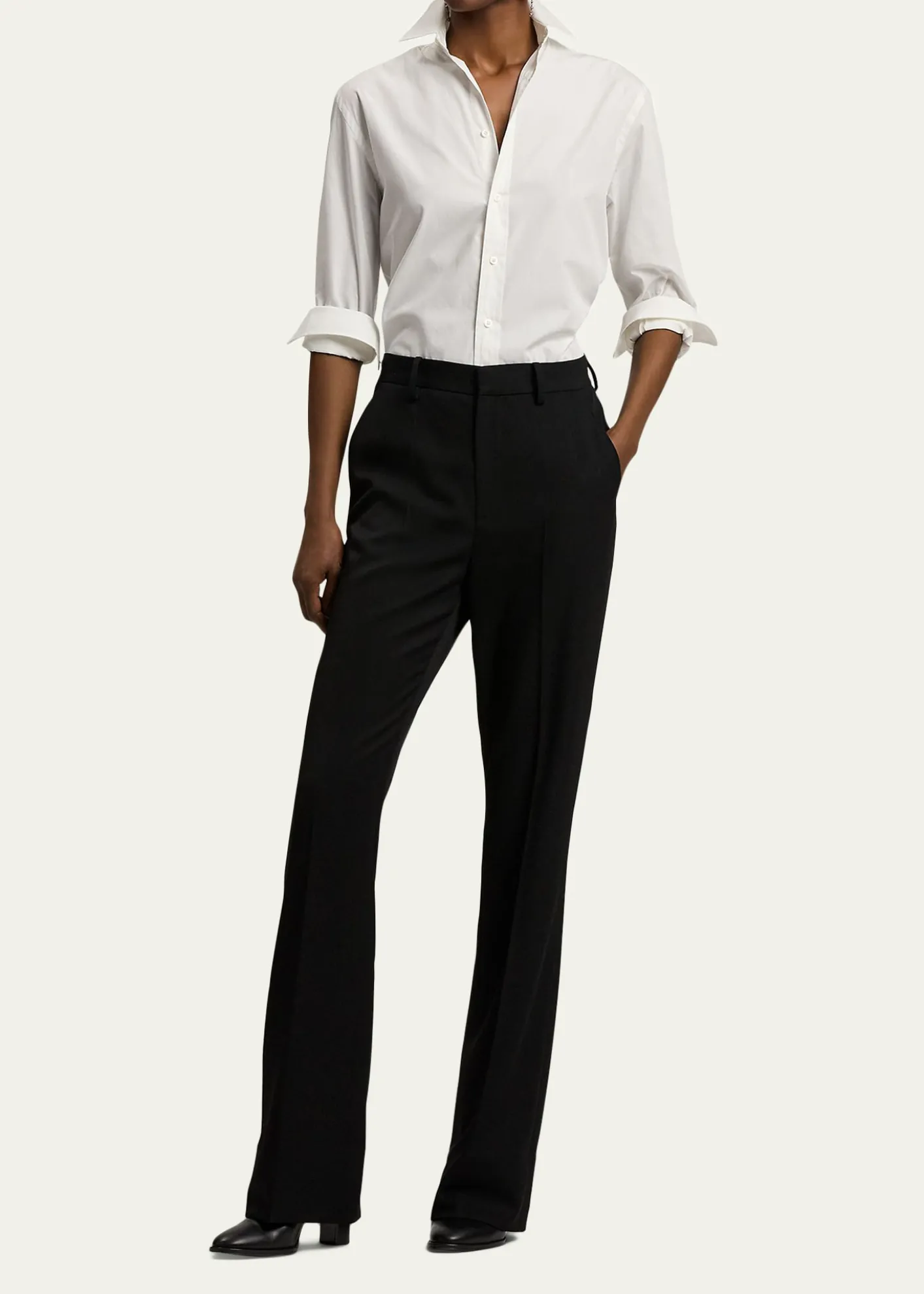 Ralph Lauren CollectionWrigley Grain de Poudre Pants