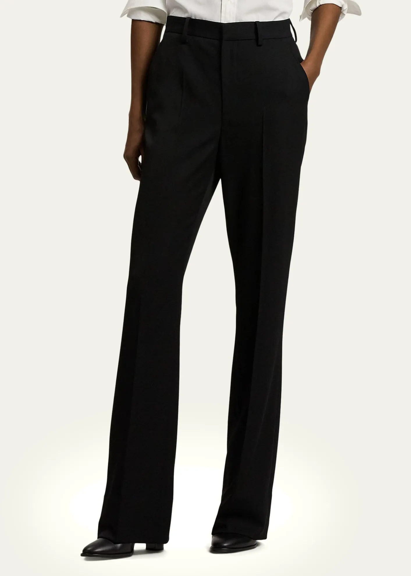 Ralph Lauren CollectionWrigley Grain de Poudre Pants