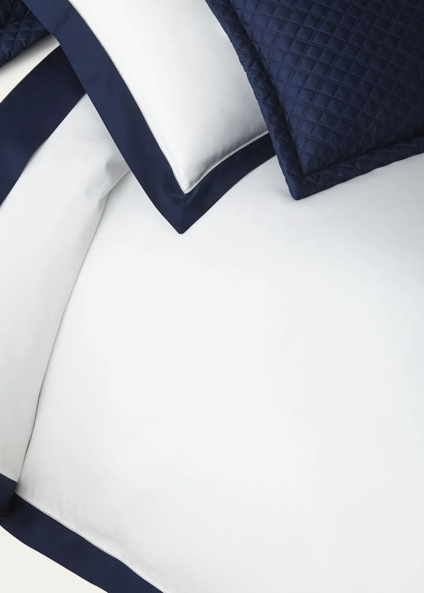 Ralph Lauren HomeOrganic Sateen Border Duvet, KING