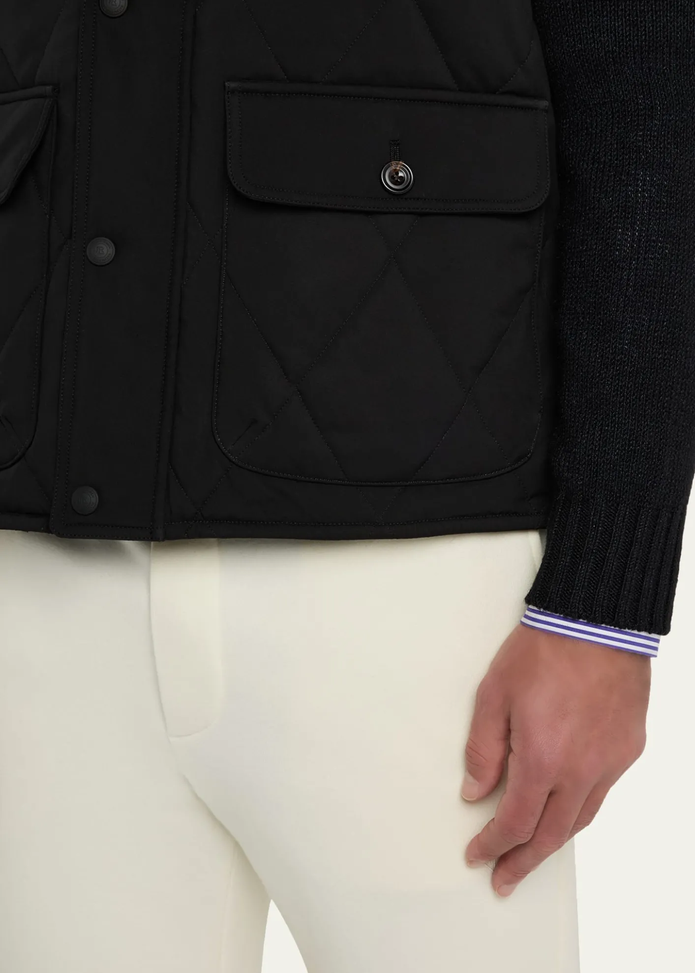 Ralph Lauren Purple LabelCarleton Quilted Down Vest
