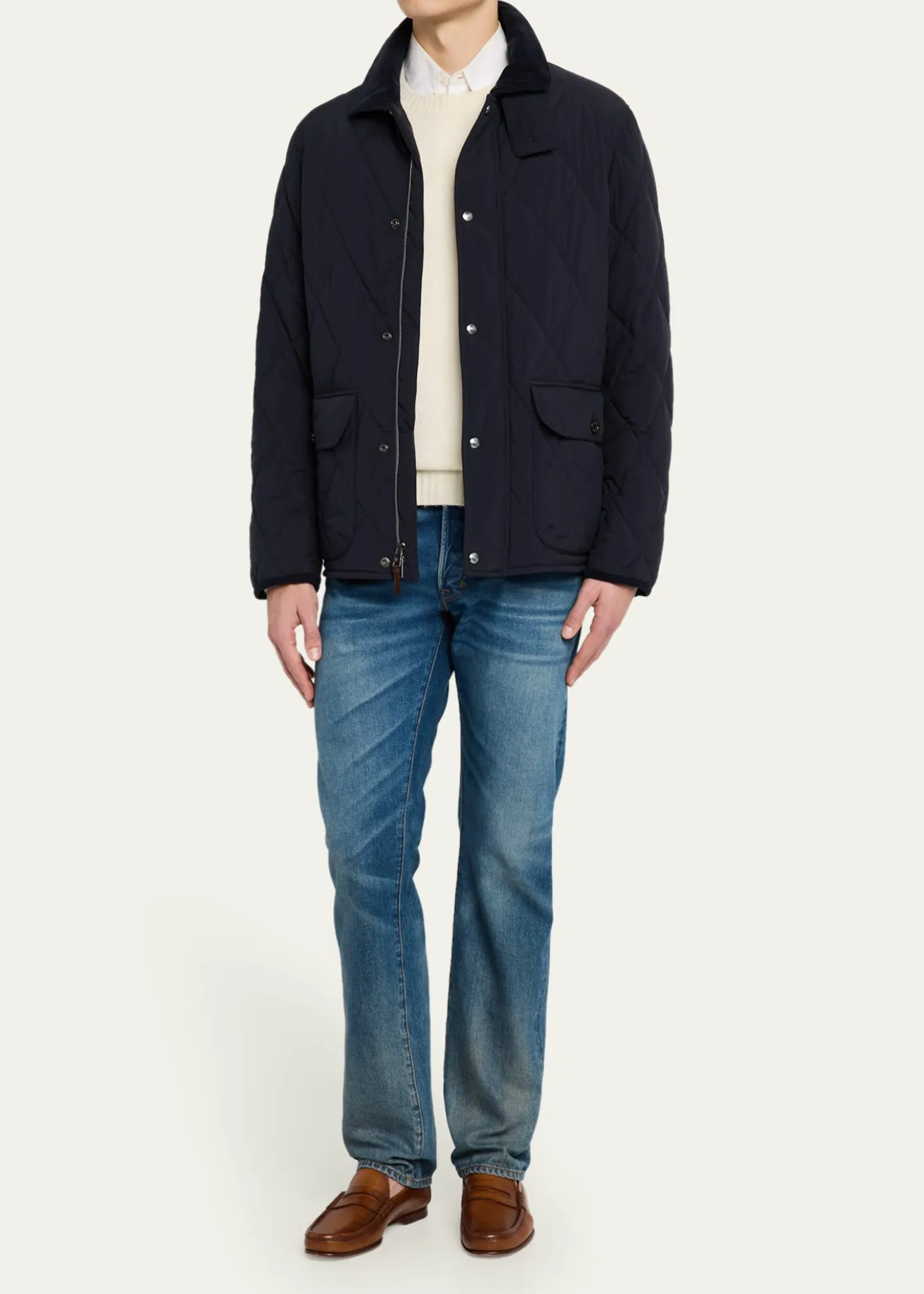 Ralph Lauren Purple LabelCarleton Quilted Down Jacket