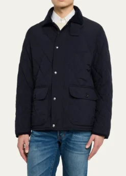 Ralph Lauren Purple LabelCarleton Quilted Down Jacket