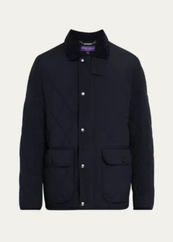 Ralph Lauren Purple LabelCarleton Quilted Down Jacket